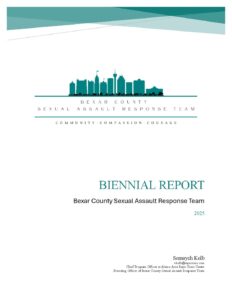 2025 Biennial Report - Bexar County Sexual Assault Response Team